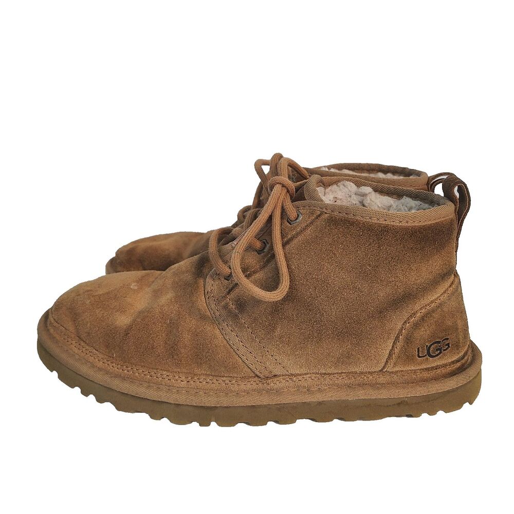 UGG Neumel Suede Chestnut Chukka Boot Mens 8 3236 Cozycore Gorpcore Streetwear